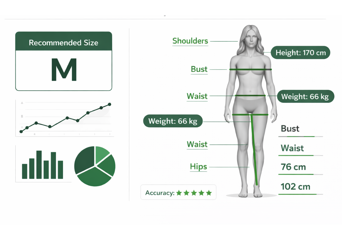 KI-Matching-Engine verknüpft Körper- und Produktdaten