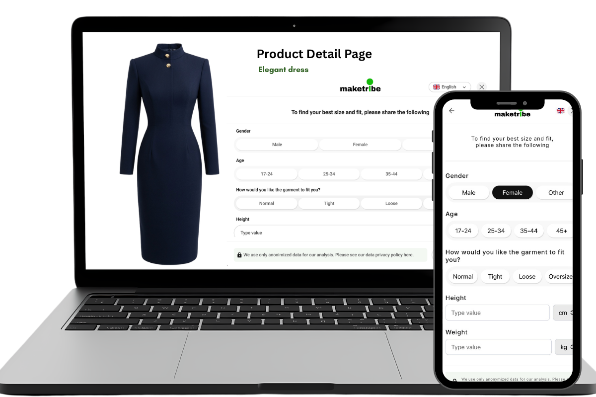 Verschiedene Körpermaß-Erfassungsmethoden für virtuelle Anprobe