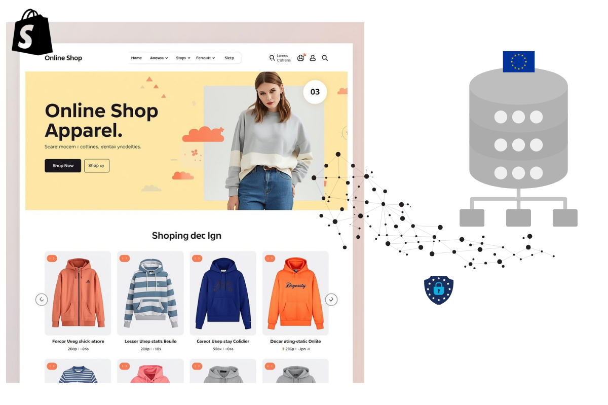 Shopify Shop mit aktivem maketribe Plugin